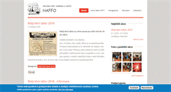 Desktop Screenshot of haffo.cz