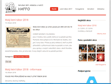 Tablet Screenshot of haffo.cz